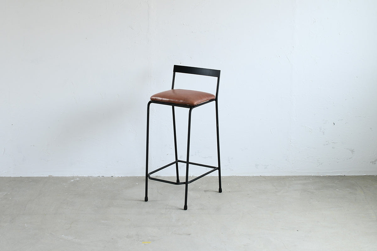 BASIC HIGHCHAIR - Leather seat