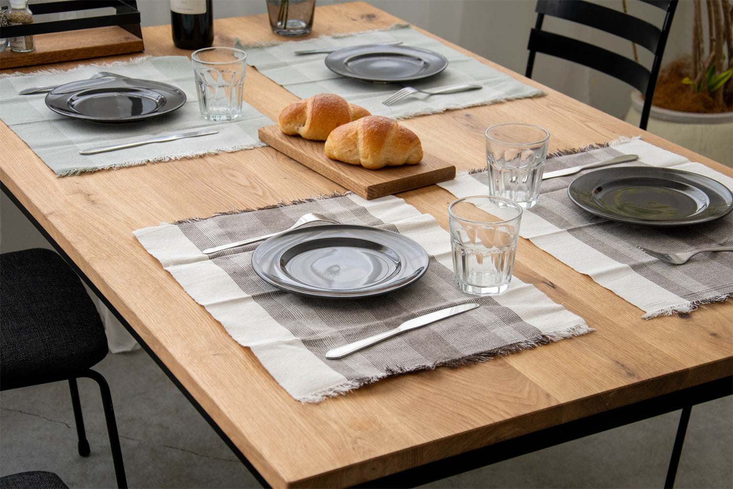 オークナチュラル×マットブラック