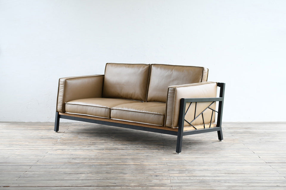 SULKSOFA - Spider web #1 ( Leather seat / 1seater )