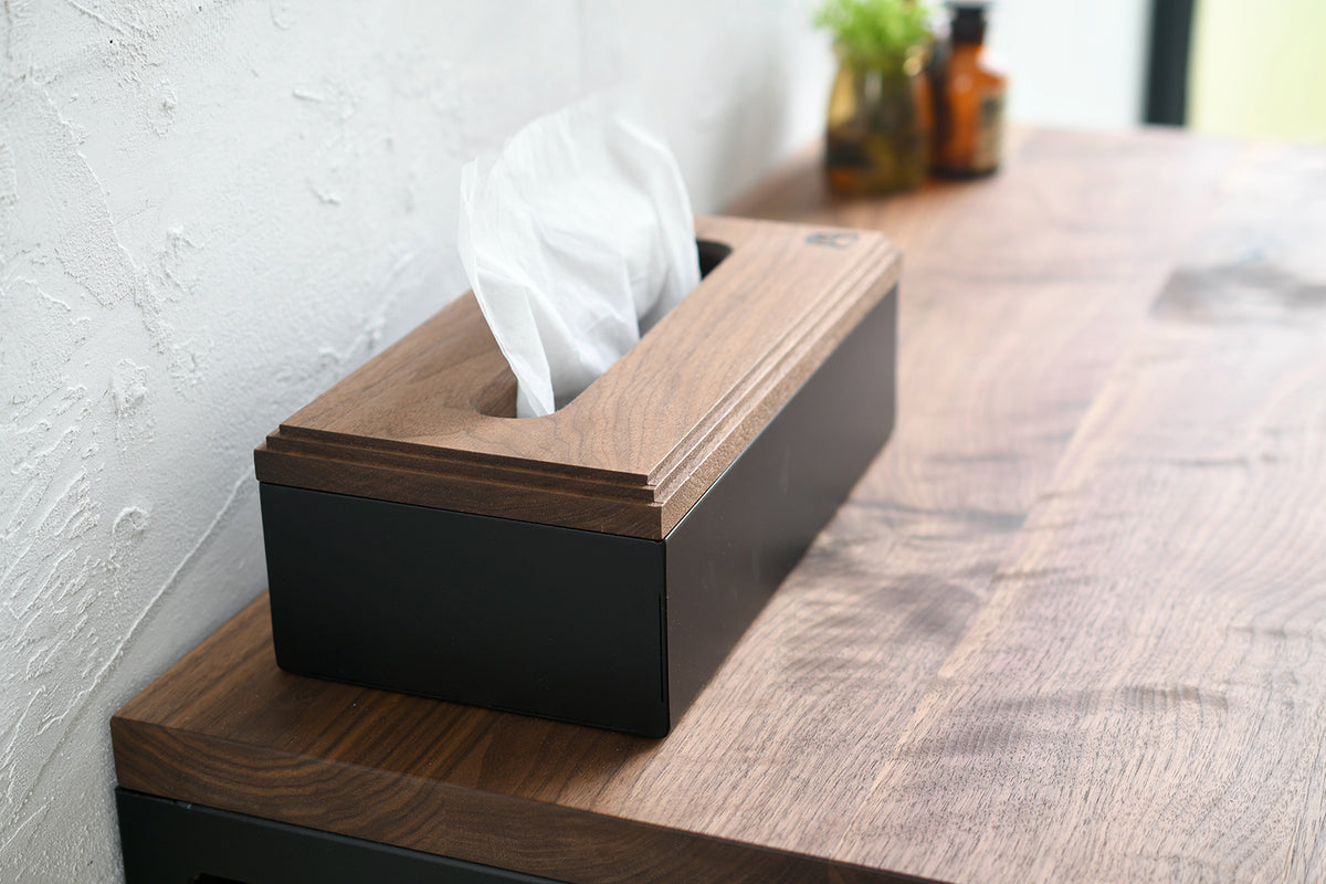 ウォールナット×マットブラック