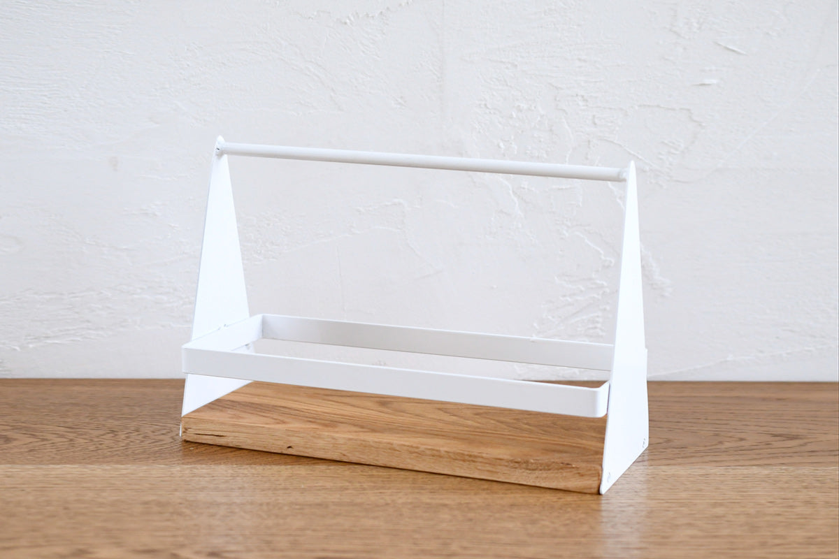 Wide オーク・ナチュラル×ホワイト