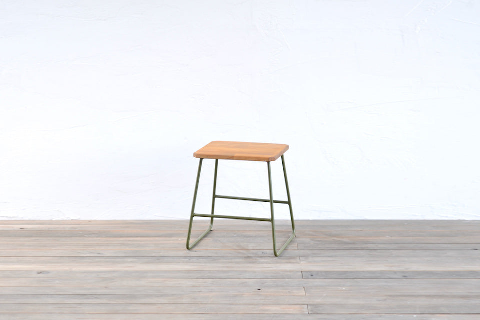 TRAPEZOID STOOL - Low