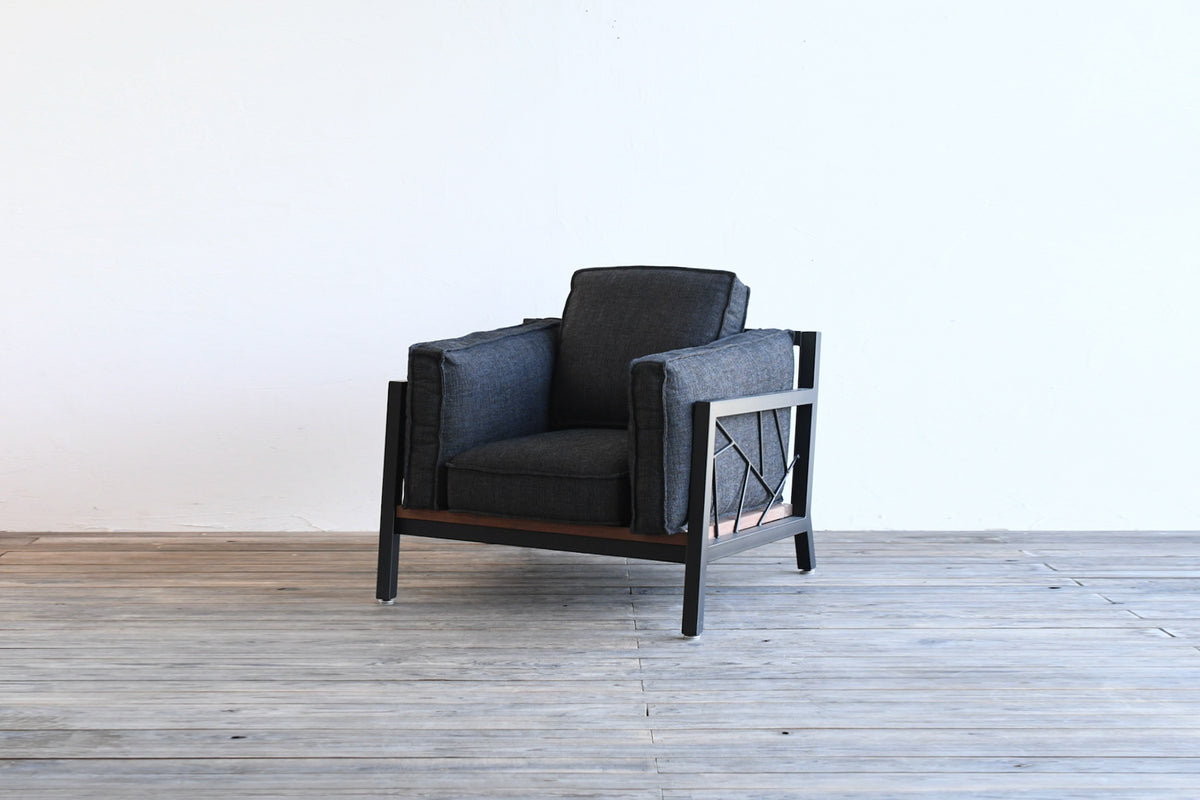 1seater マットブラック×ブルーブラック