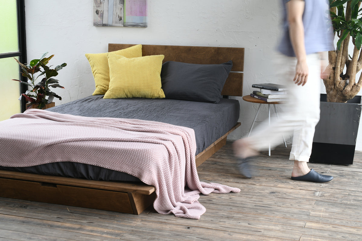 セミダブル用 バーチ・ブラウン