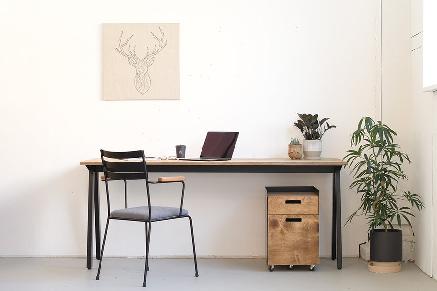 Aラインデスク アイアン家具通販 SULK