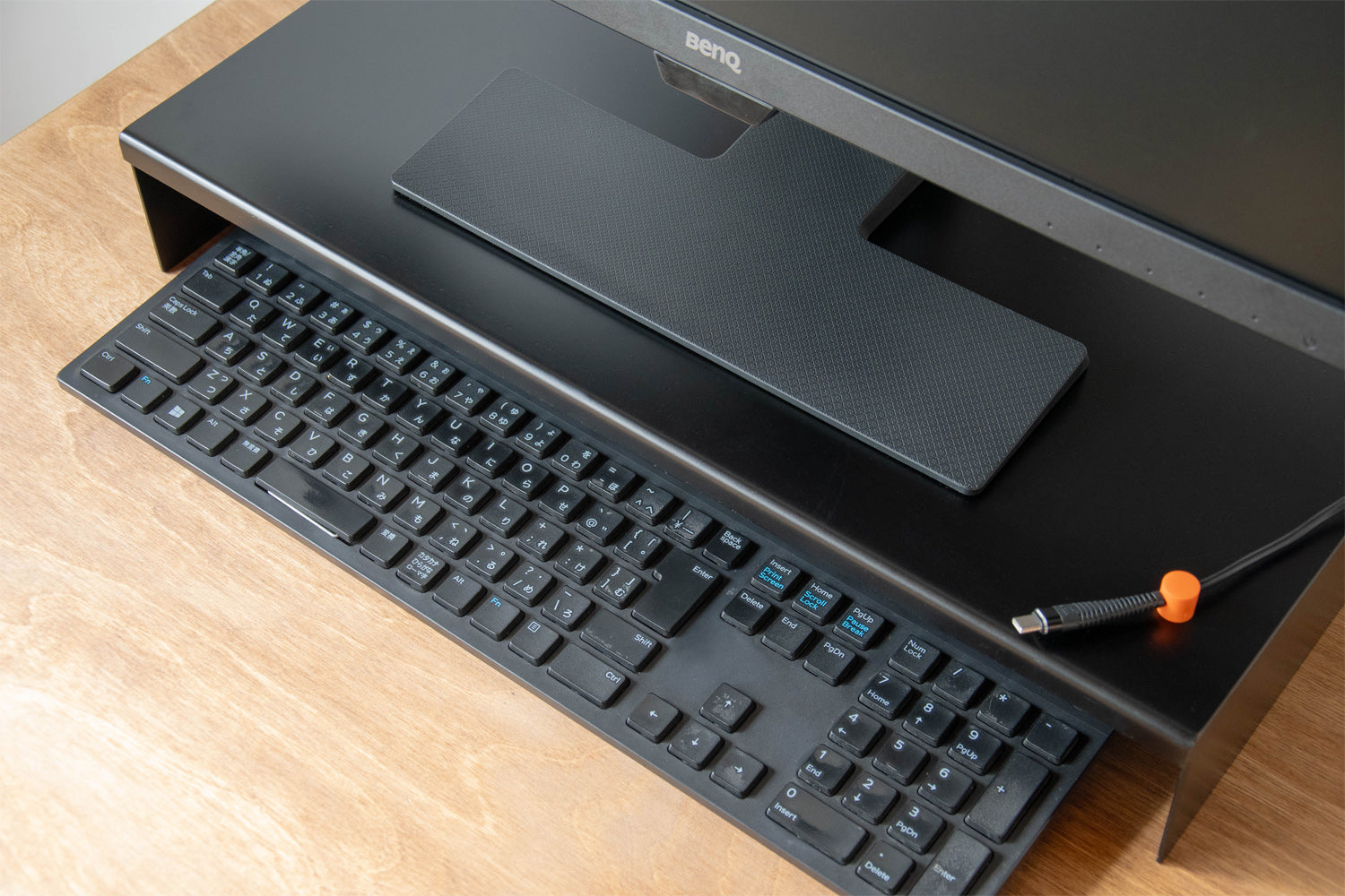 キーボードが収納可能